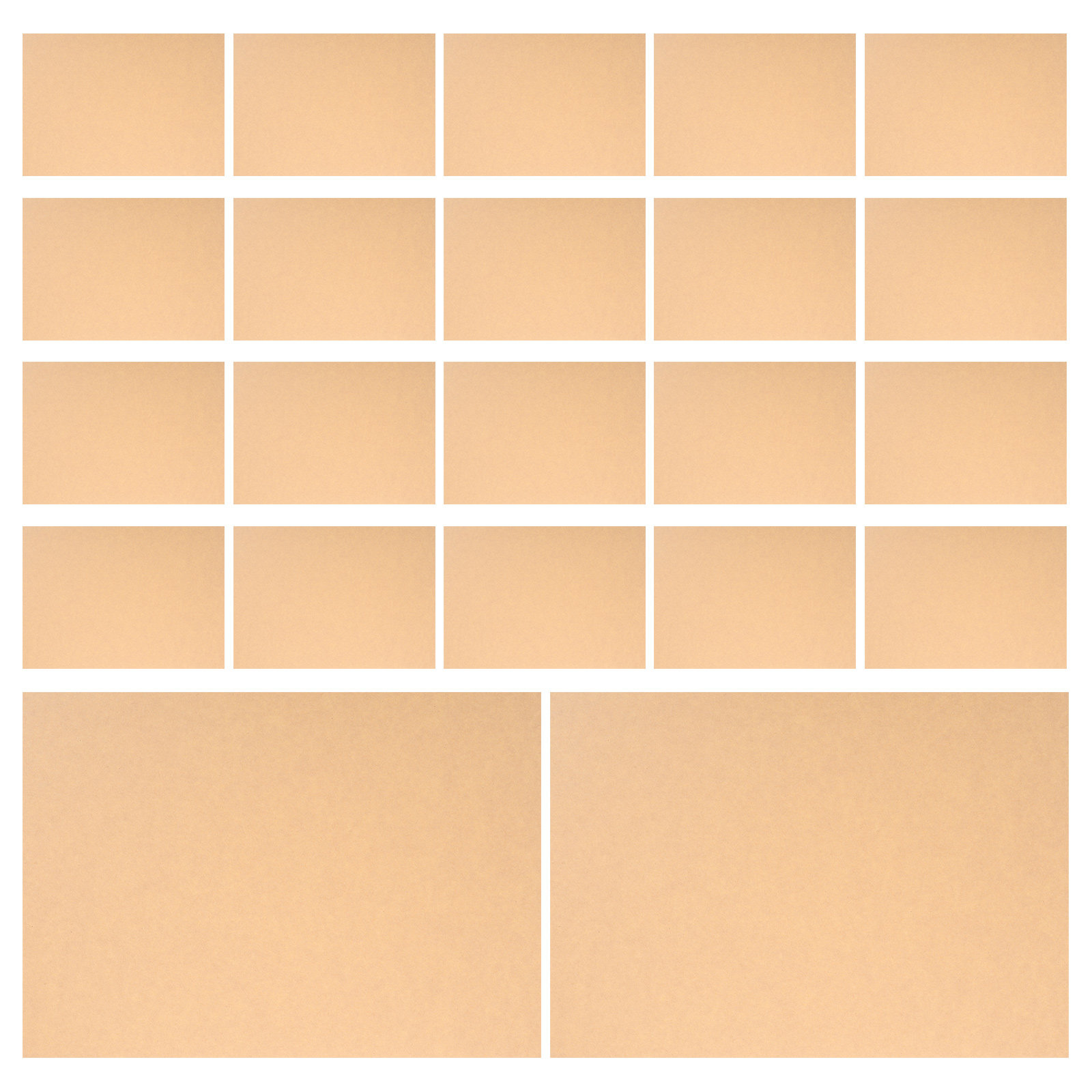 Printer Paper - 100Pcs Matte Self Adhesive Label Sheets