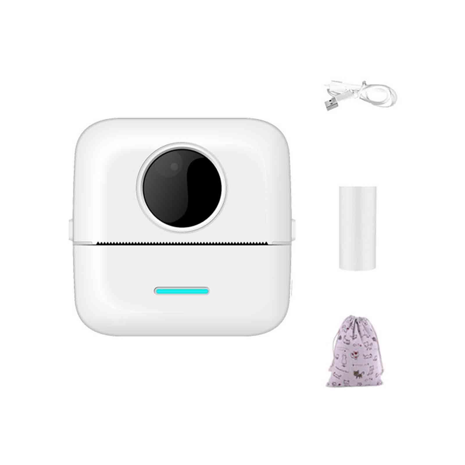 Portable Thermal Printer with  - Printer Paper ulasan dan harga