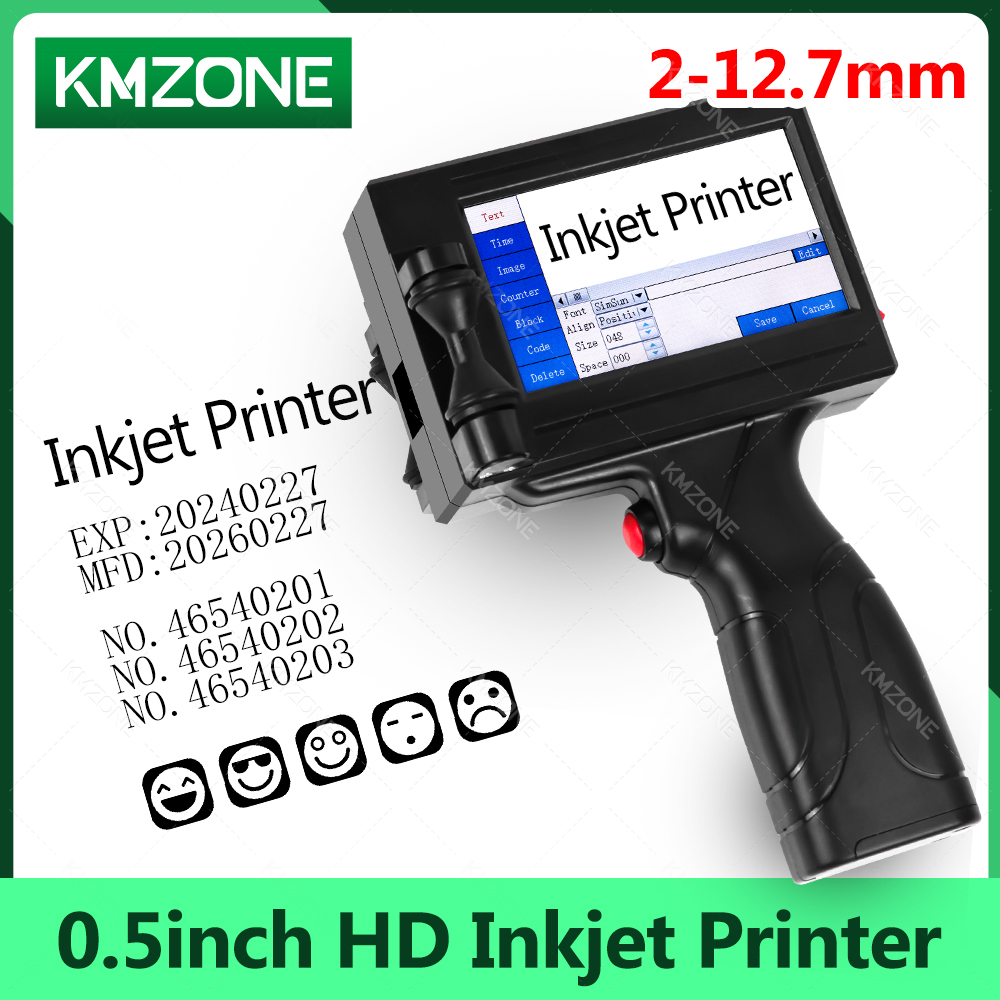 12.7mm Portable Inkjet Printer - Commercial Book Printing Machines ulasan dan harga