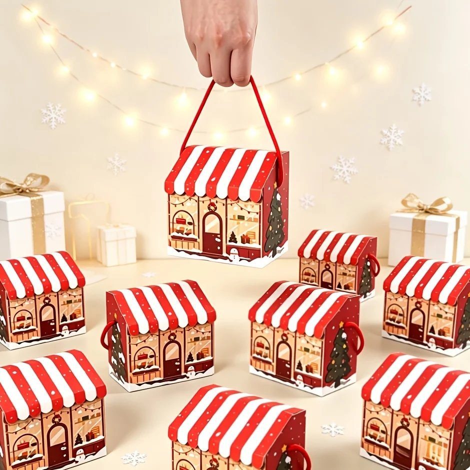 10pcs Christmas House-shaped G - Printer Paper ulasan dan harga