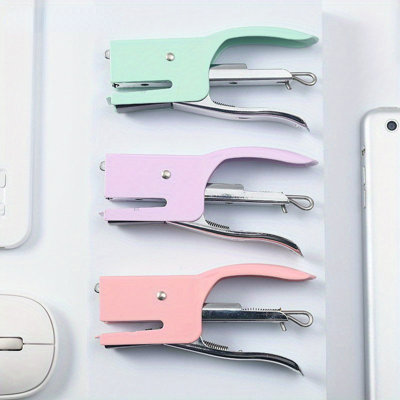 A Set Metal Hand-held Stapler  - Stapler Heavy Duty ulasan dan harga